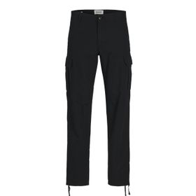 Jack & Jones Plus Jpstkane Jjbarkley Siyah Cargo Pant Noos Pls Erkek Kargo Pantolon