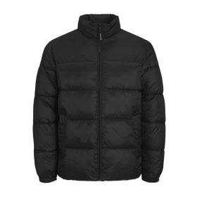 Jack & Jones Puffer Collar Siyah Erkek Parka