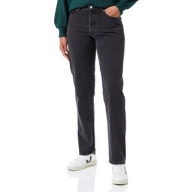 Jack & Jones R3049 JJXX Jxseoul Straight MW DNM Siyah Denim Kadın Jeans