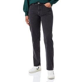 Jack & Jones R3049 JJXX Jxseoul Straight MW DNM Siyah Denim Kadın Jeans