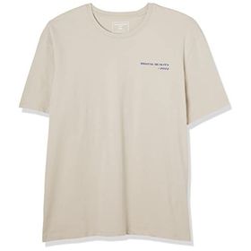 Jack & Jones Sırt Baskı Detaylı Kirli Beyaz L Erkek T-Shirt