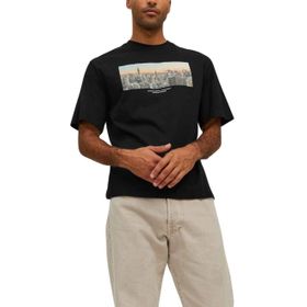 Jack & Jones Tee Ss Crew Neck Siyah Erkek T-shirt