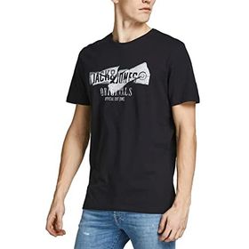 Jack & Jones Tee Ss Crew Neck Siyah Erkek T-shirt