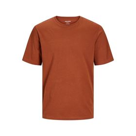 Jack & Jones Tek Mocha Bisque Yuvarlak Yaka Erkek T-shirt