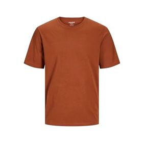 Jack & Jones Tek Mocha Bisque Yuvarlak Yaka Erkek T-shirt