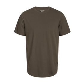 Jack & Jones Tek Renkli Malç Yuvarlak Yaka Erkek T-shirt