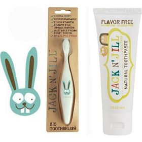Jack N'Jill Bunny Diş Fırçası ve Doğal 50 gr Diş Macunu