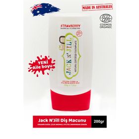 Jack N'Jill Çilek Aromalı 200 ml Diş Macunu