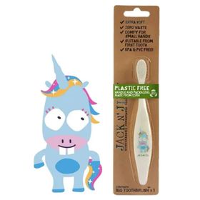 Jack N'Jill Natural Toothbrush Unicorn El Yapımı Doğal Diş Fırçası