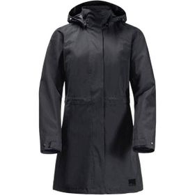 Jack Wolfskin 1107244-6000 Ottawa Siyah Coat Kadın Mont