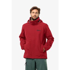 Jack Wolfskin 1111142-2607 Stormy Poınt 2L Kırmızı Erkek Ceket