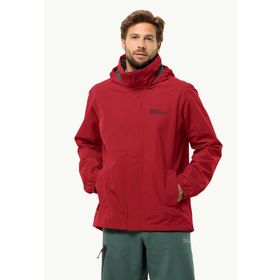 Jack Wolfskin 1111142-2607 Stormy Poınt 2L Kırmızı Erkek Ceket