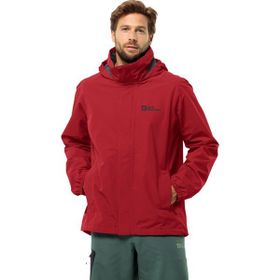 Jack Wolfskin 1111142-2607 Stormy Poınt 2L Kırmızı Erkek Ceket