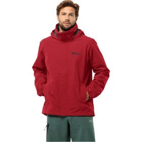 Jack Wolfskin 1111142-2607 Stormy Poınt 2L Kırmızı Erkek Ceket