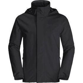 Jack Wolfskin 1111142 Stormy Point 2L JKT M Siyah Erkek Mont