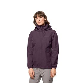 Jack Wolfskin 1111202-2042 Stormy Point 2L Mor Outdoor Kadın Ceket