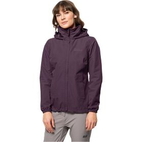 Jack Wolfskin 1111202-2042 Stormy Point 2L Mor Outdoor Kadın Ceket