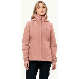 Jack Wolfskin 1111202-2919 Stormy Point 2L Pembe Kadın Ceket