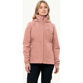 Jack Wolfskin 1111202-2919 Stormy Point 2L Pembe Kadın Ceket
