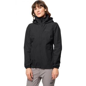 Jack Wolfskin 1111202-6000 Stormy Point 2L Siyah Outdoor Kadın Ceket