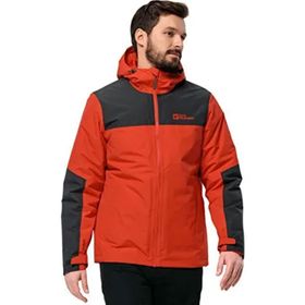 Jack Wolfskin 1114321_2193 Kırmızı Jasper Ins Jkt M Outdoor Erkek Mont