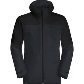 Jack Wolfskin 1115291 Siyah Glaabach 3İn1 JKT M Erkek Mont