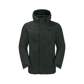 Jack Wolfskin 1115301-6000 Altenberg Siyah 3 in 1 Outdoor Erkek Mont