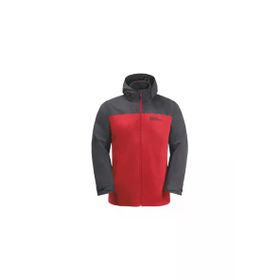 Jack Wolfskin 1115311-2206 Taubenberg 3In1 Jkt M Erkek Kırmızı Mont