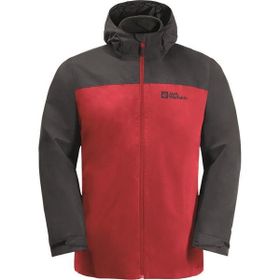 Jack Wolfskin 1115311-2206 Taubenberg 3In1 Jkt M Erkek Kırmızı Mont