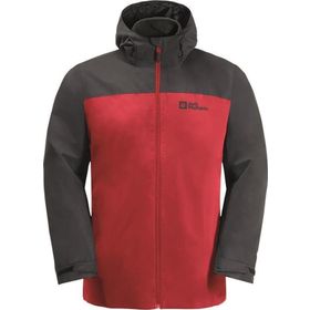 Jack Wolfskin 1115311-2206 Taubenberg 3In1 Jkt M Erkek Kırmızı Mont