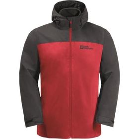 Jack Wolfskin 1115311-2206 Taubenberg 3In1 Jkt M Erkek Kırmızı Mont