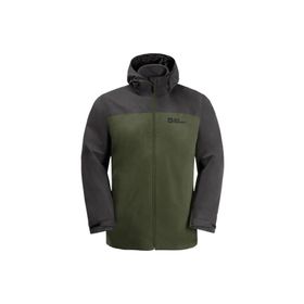 Jack Wolfskin 1115311-4129 Taubenberg 3 in 1 JKT M Greenwood Erkek Outdoor Ceket