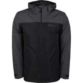 Jack Wolfskin 1115311-6000 Taubenberg 3In1 Jkt M Siyah Erkek Mont
