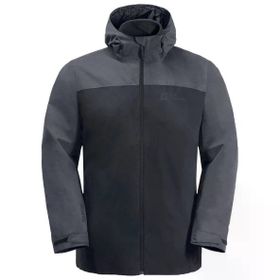Jack Wolfskin 1115311-6350 Taubenberg 3in1 Jkt M Siyah Erkek Mont