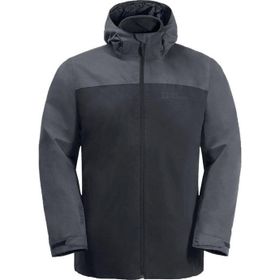 Jack Wolfskin 1115311-6350 Taubenberg 3in1 Jkt M Siyah Erkek Mont