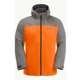 Jack Wolfskin 1115311_3981 Taubenberg 3IN1 JKT Turuncu Erkek Outdoor Ceket
