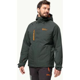 Jack Wolfskin 1115321-4161 Koyu Yeşil Troposphere Erkek Outdoor Ceket