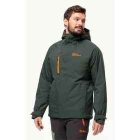 Jack Wolfskin 1115321-4161 Koyu Yeşil Troposphere Erkek Outdoor Ceket
