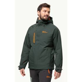 Jack Wolfskin 1115321-4161 Koyu Yeşil Troposphere Erkek Outdoor Ceket