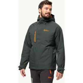 Jack Wolfskin 1115321-4161 Koyu Yeşil Troposphere Erkek Outdoor Ceket
