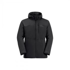 Jack Wolfskin 1115321-6000 Siyah Erkek Mont