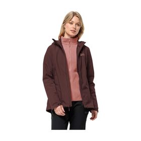 Jack Wolfskin 1115621-2866 Moonrise 3 in 1 Kadın Outdoor Mont