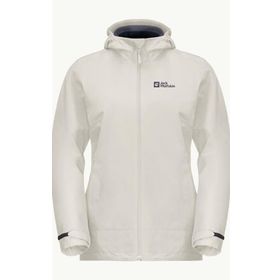 Jack Wolfskin 1115621-5609 Moonrise 3 in 1 Beyaz Kadın Outdoor Mont