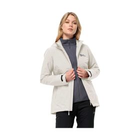 Jack Wolfskin 1115621-5609 Moonrise 3 in 1 Beyaz Kadın Outdoor Mont