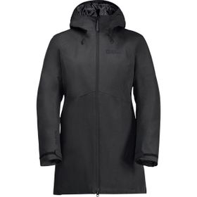 Jack Wolfskin 1115681 Heidelstein INS JKT W Siyah Kadın Mont