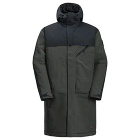 Jack Wolfskin 1116161-6502 Gri Heumarkt 2L Parka Unisex Uzun Outdoor Montu
