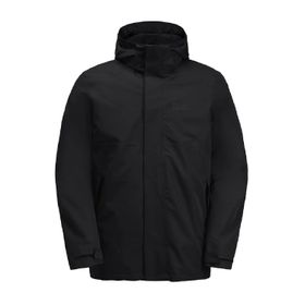Jack Wolfskin 1116251_4311 Yeşil Luntal 3ın1 Jkt M Outdoor Erkek Mont
