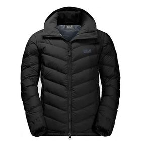 Jack Wolfskin 1203591-6000 Faırmont Men Siyah Erkek Mont