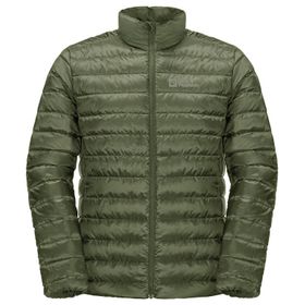 Jack Wolfskin 1205933-4129 Haki Pack Go Down Jkt Erkek Outdoor Montu