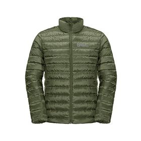 Jack Wolfskin 1205933-4129 Haki Pack Go Down Jkt Erkek Outdoor Montu